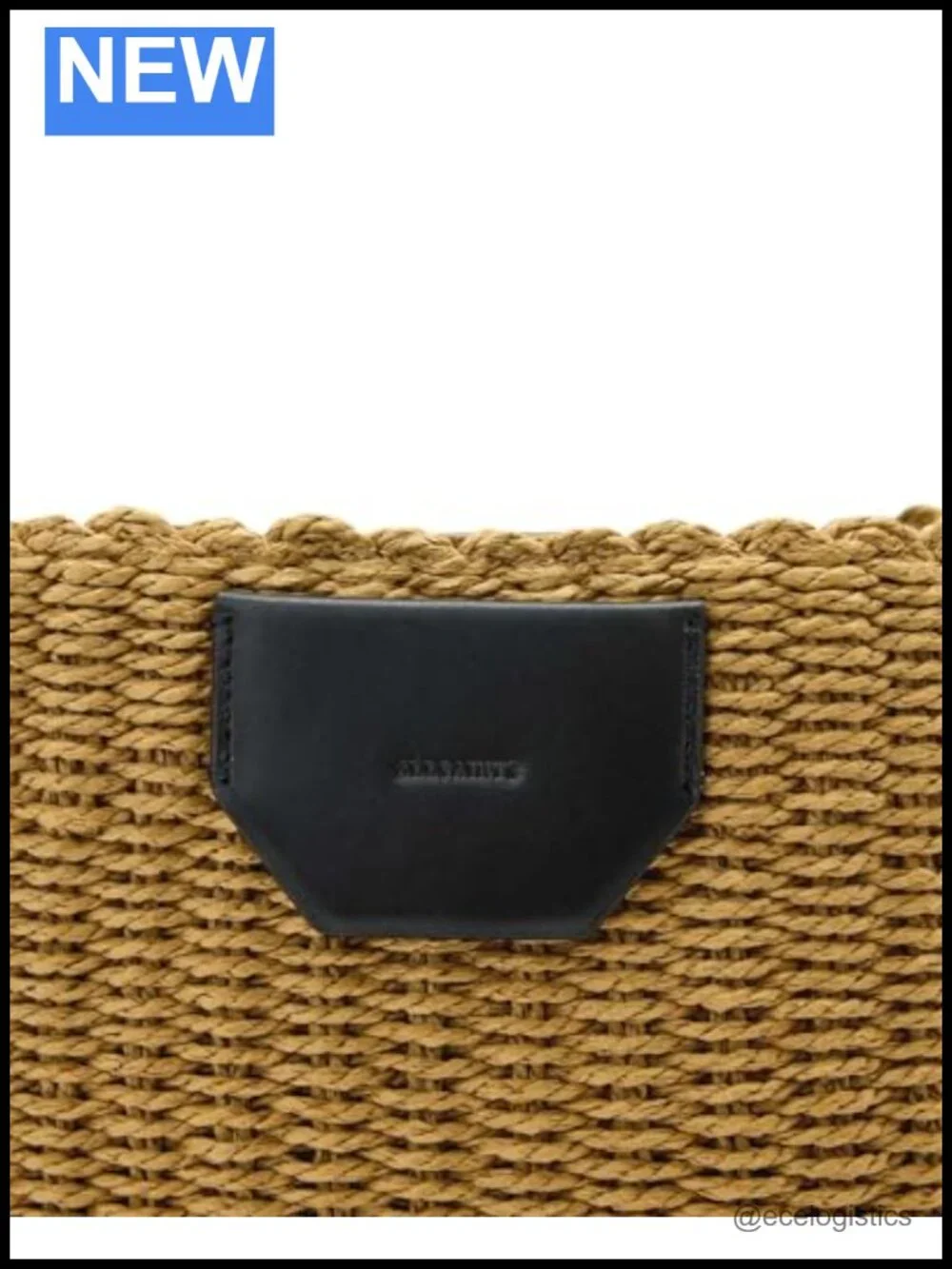 AllSaints Alba Paper Shoulder Bag - Lightweight Cotton Zip Top